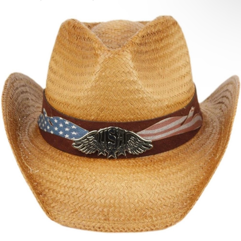 USA American Flag Cowboy Hat